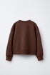 ZARA BASIC SPORTY SWEATSHIRT